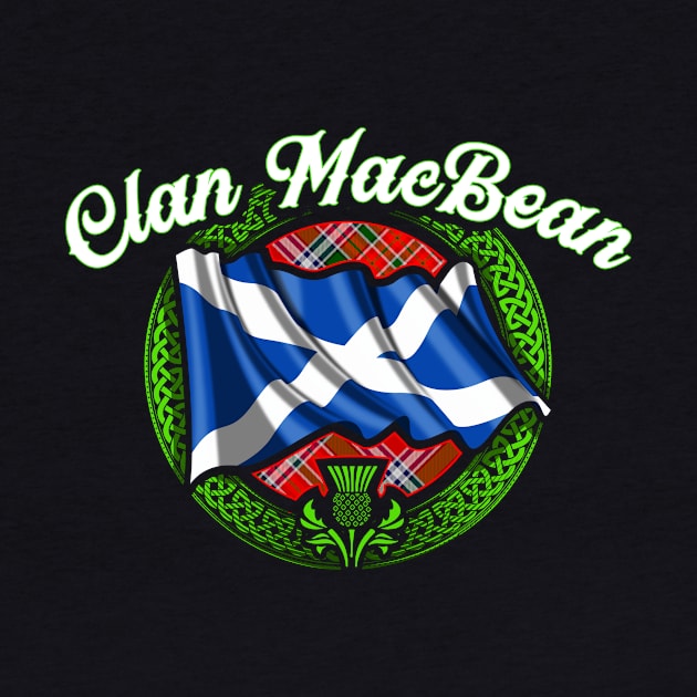 Scottish Flag Clan MacBean by Celtic Folk